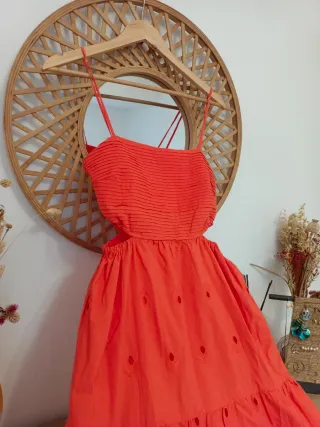 Vestido Desigual Coral Midi XS-S