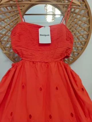 Vestido Desigual Coral Midi XS-S