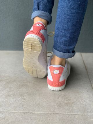 Tênis Puma Cali Rosa e Branco