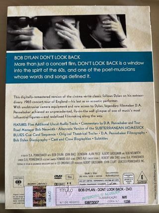 Bob Dylan: Dont Look Back de D.A. Pennebaker