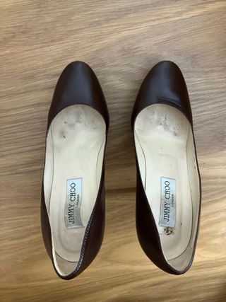 Zapatos de tacón Jimmy Choo marrones