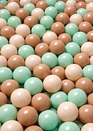 Bolas Piscina Infantil color Pastel pack 200