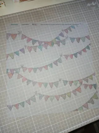 Kit Scrapbooking Verbena de María todo lo scrapeo