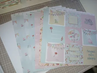 Kit Scrapbooking Verbena de María todo lo scrapeo