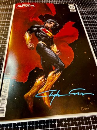 Comic USA Absolute Superman #8 Firma C. Crain +COA