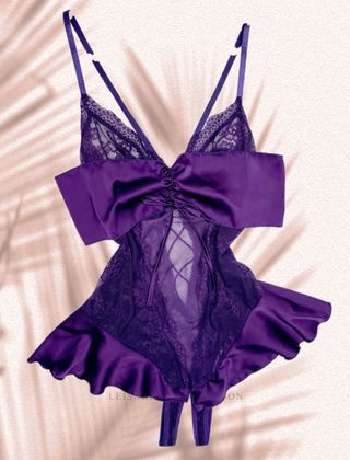 Lencería Sexy Morada