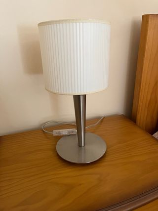 Juego 2 Lámparas Mesita Noche