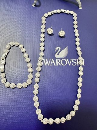 Set Gioielli Swarovski: Collana, Bracciale, Orecchini
