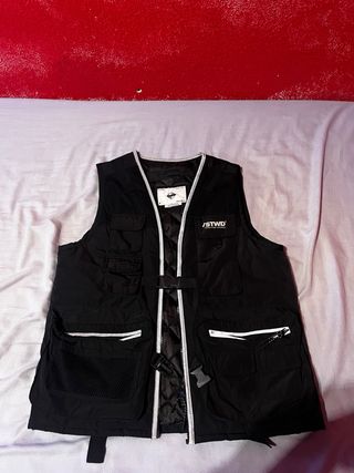 Chaleco Táctico STWD Negro Multibolsillos