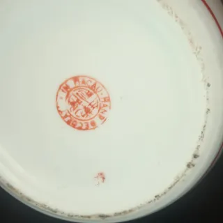 Vaso Porcellana Macao Dipinto a Mano