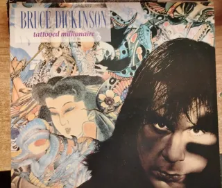 Bruce Dickinson Tattooed Millionaire LP