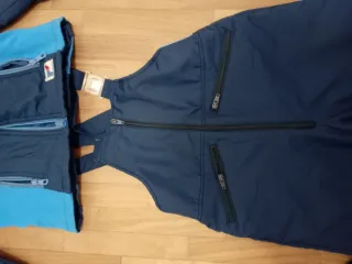 Completo tuta neve blu 42