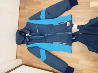 Completo tuta neve blu 42