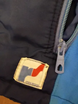 Completo tuta neve blu 42