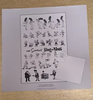 Vinilo "The Simpsons Sing the Blues"