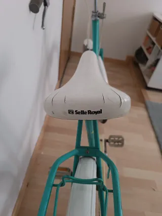 Bicicleta paseo BH Bolero Vintage Verde/Blanca