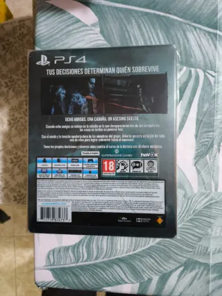 Until Dawn PS4 Juego Steelbook