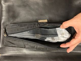 Maletín de piel, Pielnoble, negro