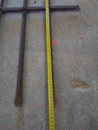 Rejas antiguas sin soldadura