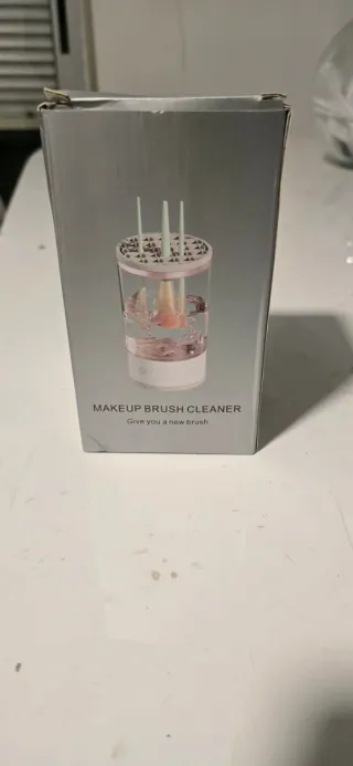 Limpiador de brochas de maquillaje