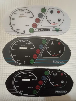 Láminas Marcador Piaggio Skipper