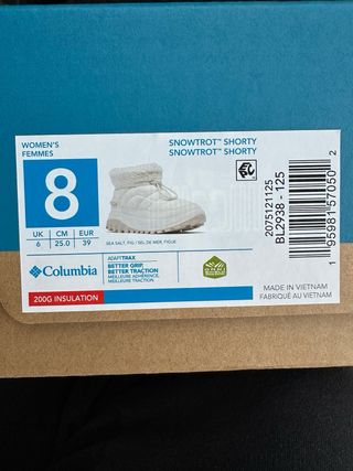 Botas Snowtrot Shorty de Columbia