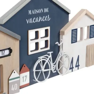 Decorazione Murale Case Pescatori Maison du Monde