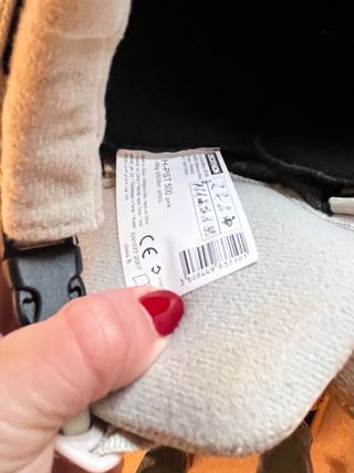 Casco esquí Wedze rosa claro mujer