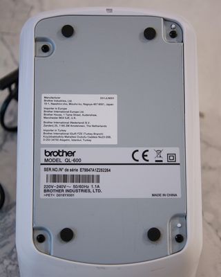 Impresora Etiquetas Brother QL600B Azul/Blanca