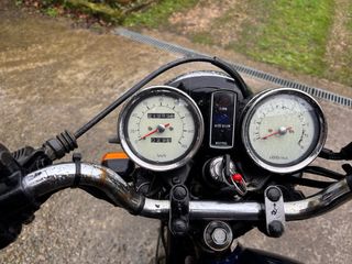 Yamaha SR 250 Classic Azul/Plata