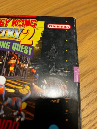 Donkey Kong Country 2 SNES PAL ESP