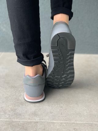 Tênis New Balance 500 Cinza Rosa