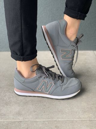 Tênis New Balance 500 Cinza Rosa