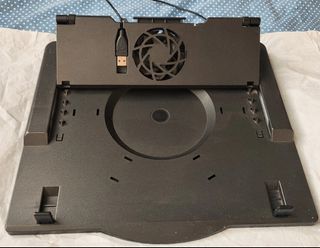 Soporte portátil con ventilador USB