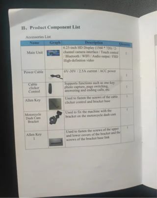 Carplay navifly 6.25 pulgadas + visera + soporte