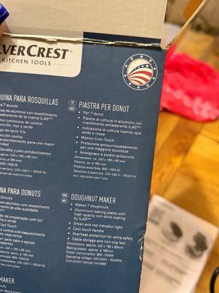 Piastra per Donut SilverCrest