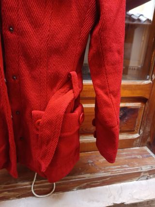 Chaqueta Roja Bershka Talla S