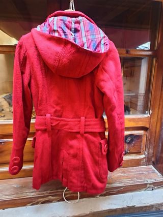 Chaqueta Roja Bershka Talla S