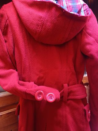 Chaqueta Roja Bershka Talla S