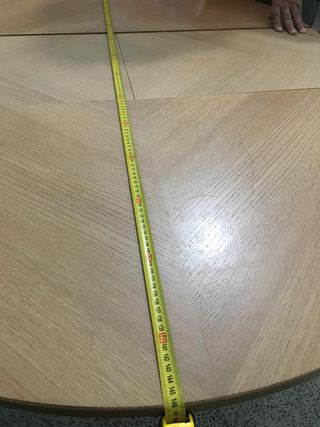 Mesa comedor redonda + 4 sillas