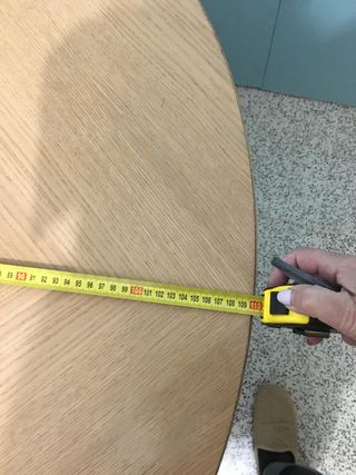 Mesa comedor redonda + 4 sillas