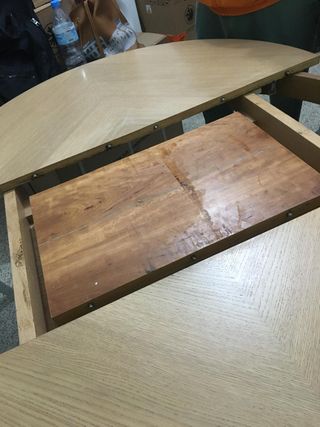 Mesa comedor redonda + 4 sillas