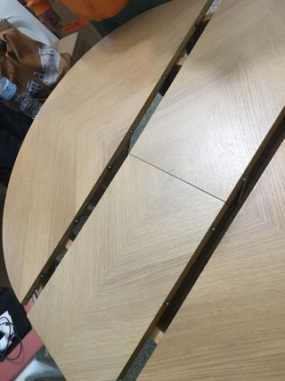 Mesa comedor redonda + 4 sillas