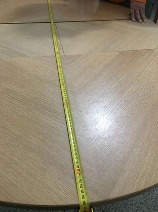 Mesa comedor redonda + 4 sillas