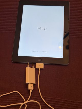 iPad 3 32GB plateado con entrada para SIM