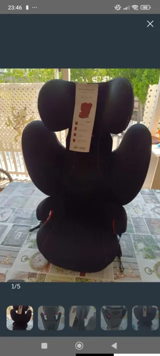 Silla Cybex coche Isofix