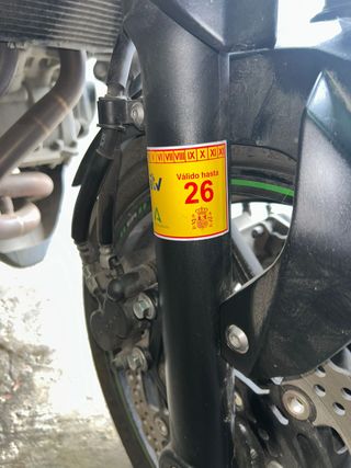 Kawasaki ER-6N Negra y Verde