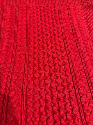 Jersey Rojo Trenzado