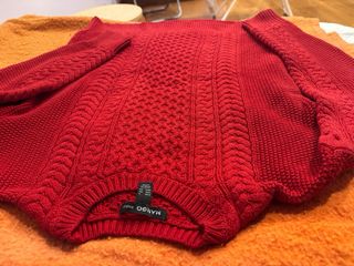 Jersey Rojo Trenzado