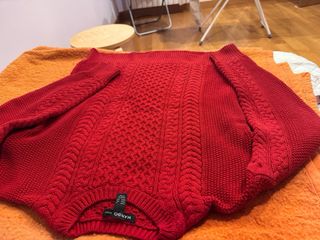 Jersey Rojo Trenzado